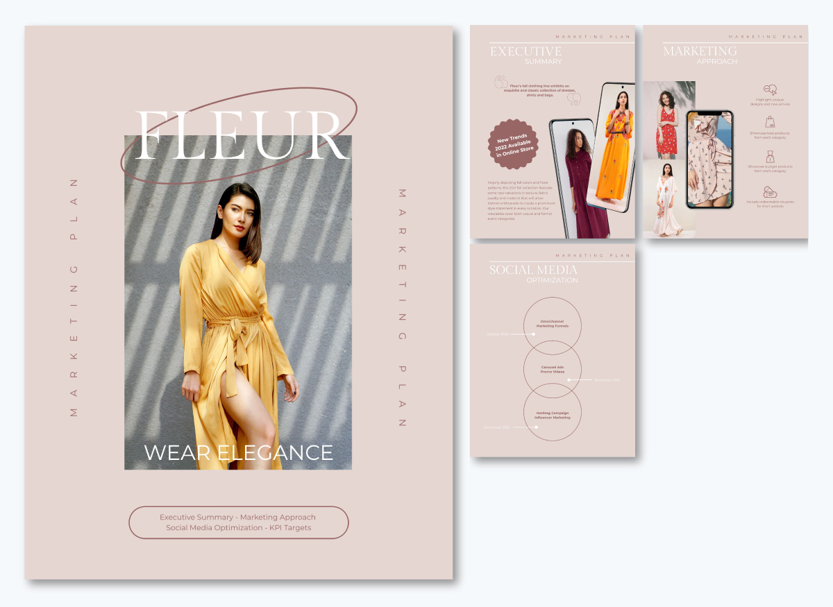 E-Commerce Marketing Plan Template