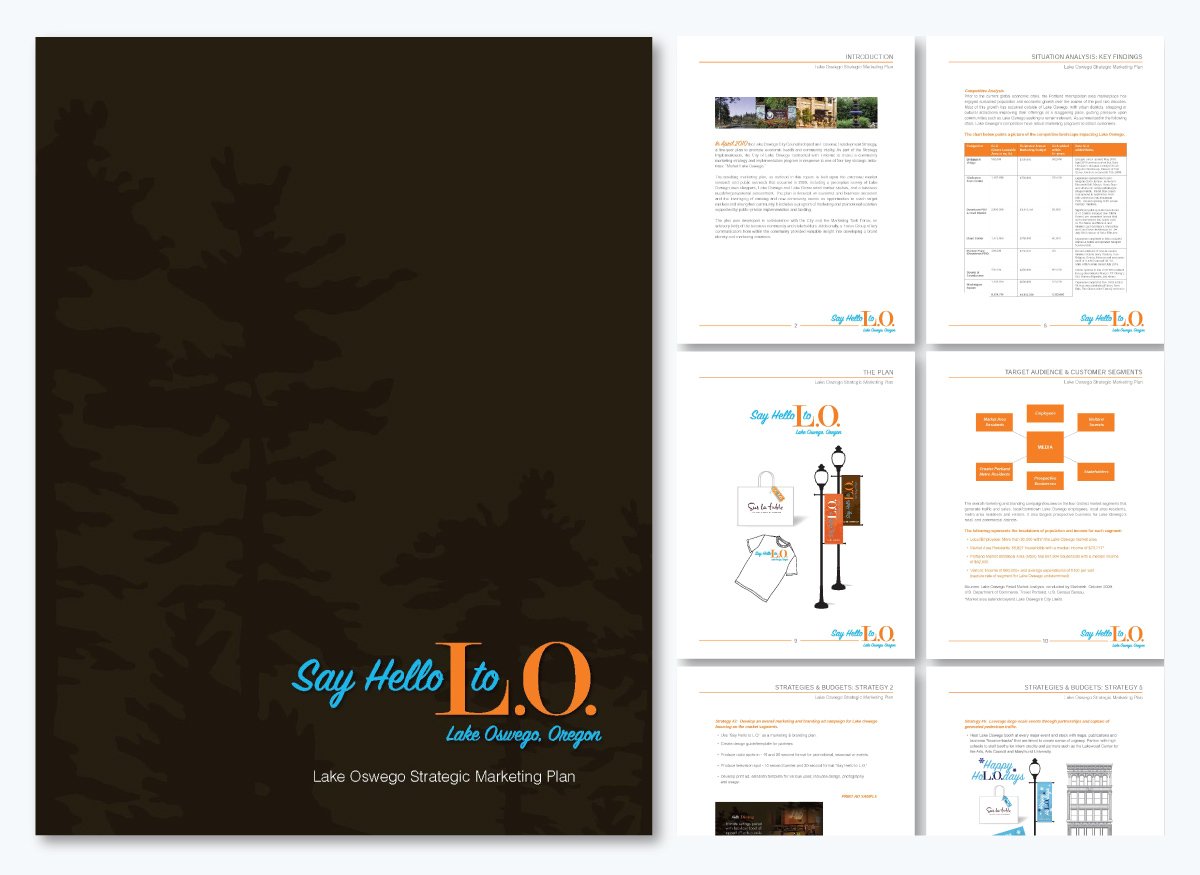 marketing plan examples - Lake Oswego