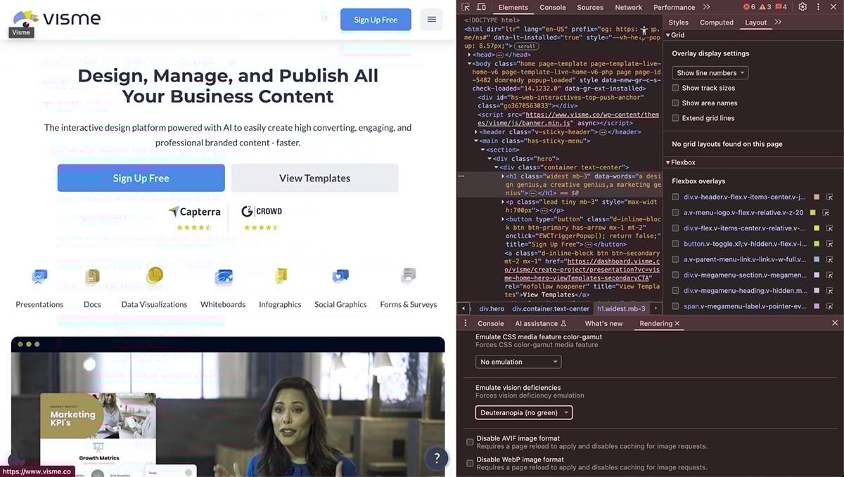 Best Tools to Test & Optimize for Color Blindness - Inspect in Chrome OS