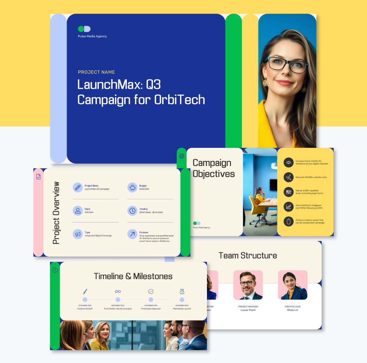 Client Project Kickoff Presentation Template