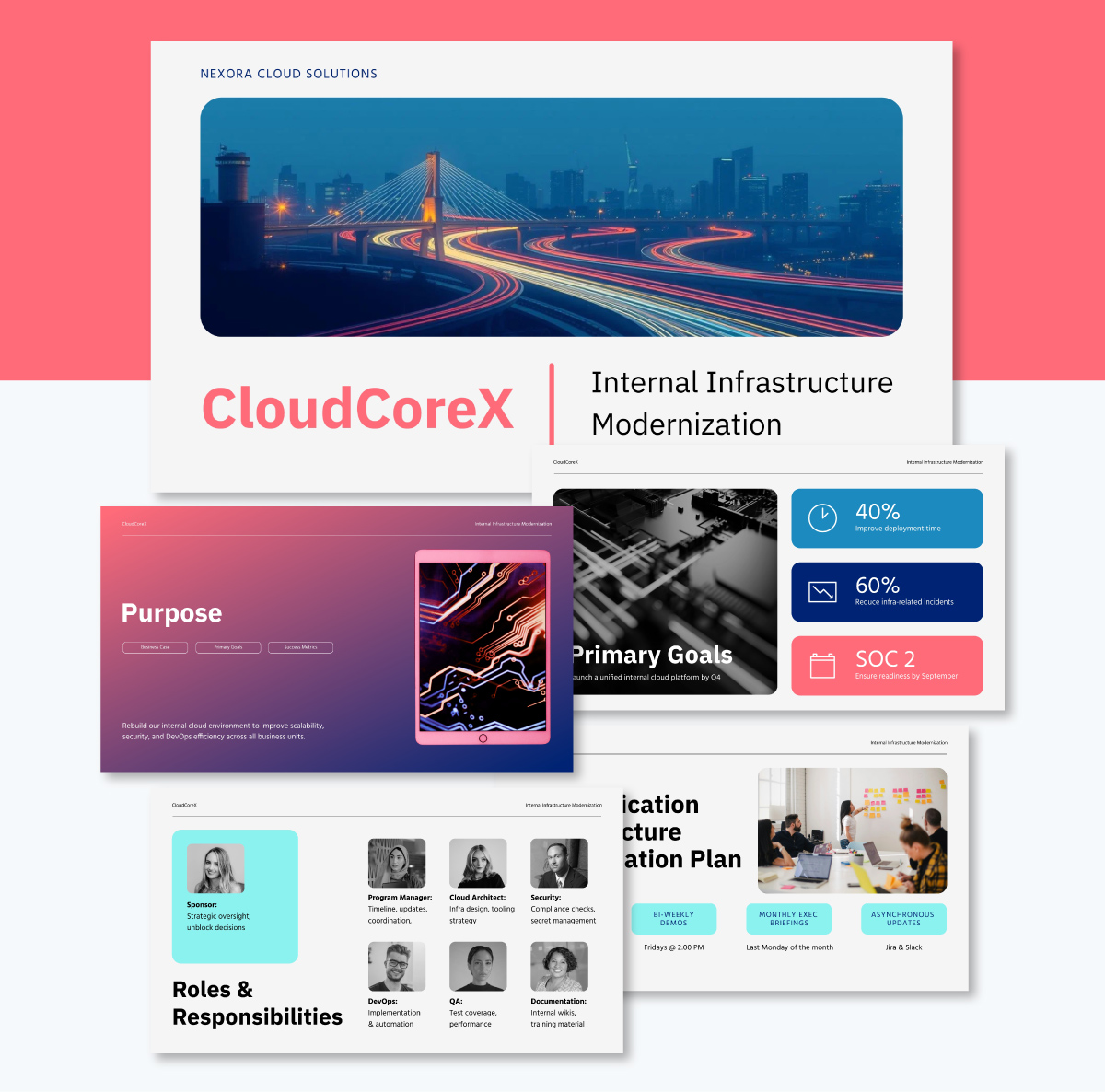 Internal Project Kickoff Presentation