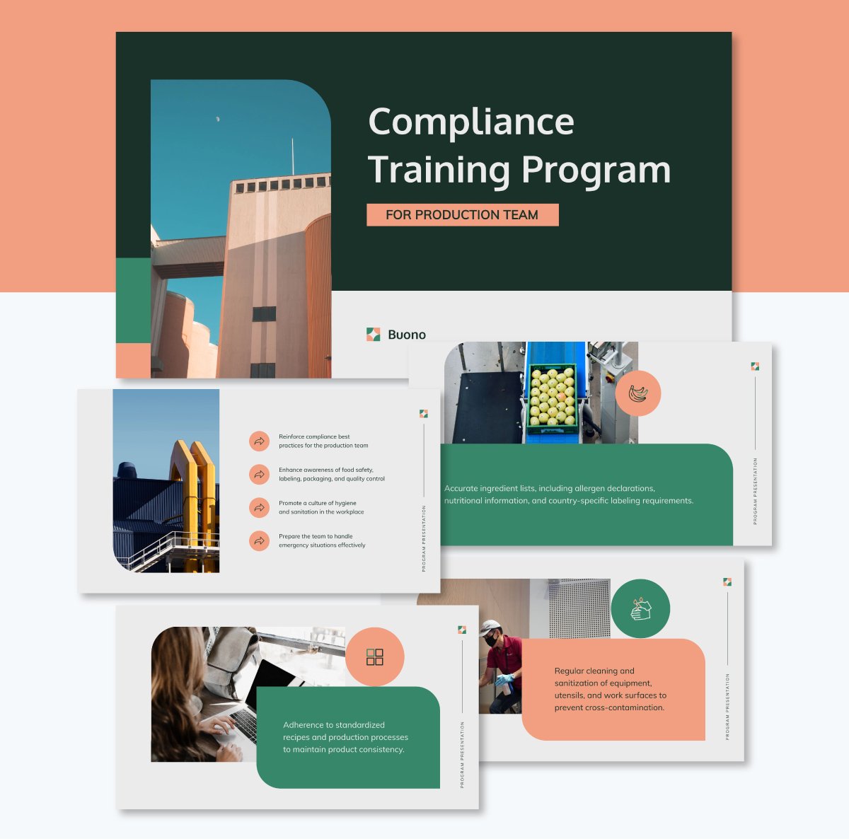 Compliance training program presentation