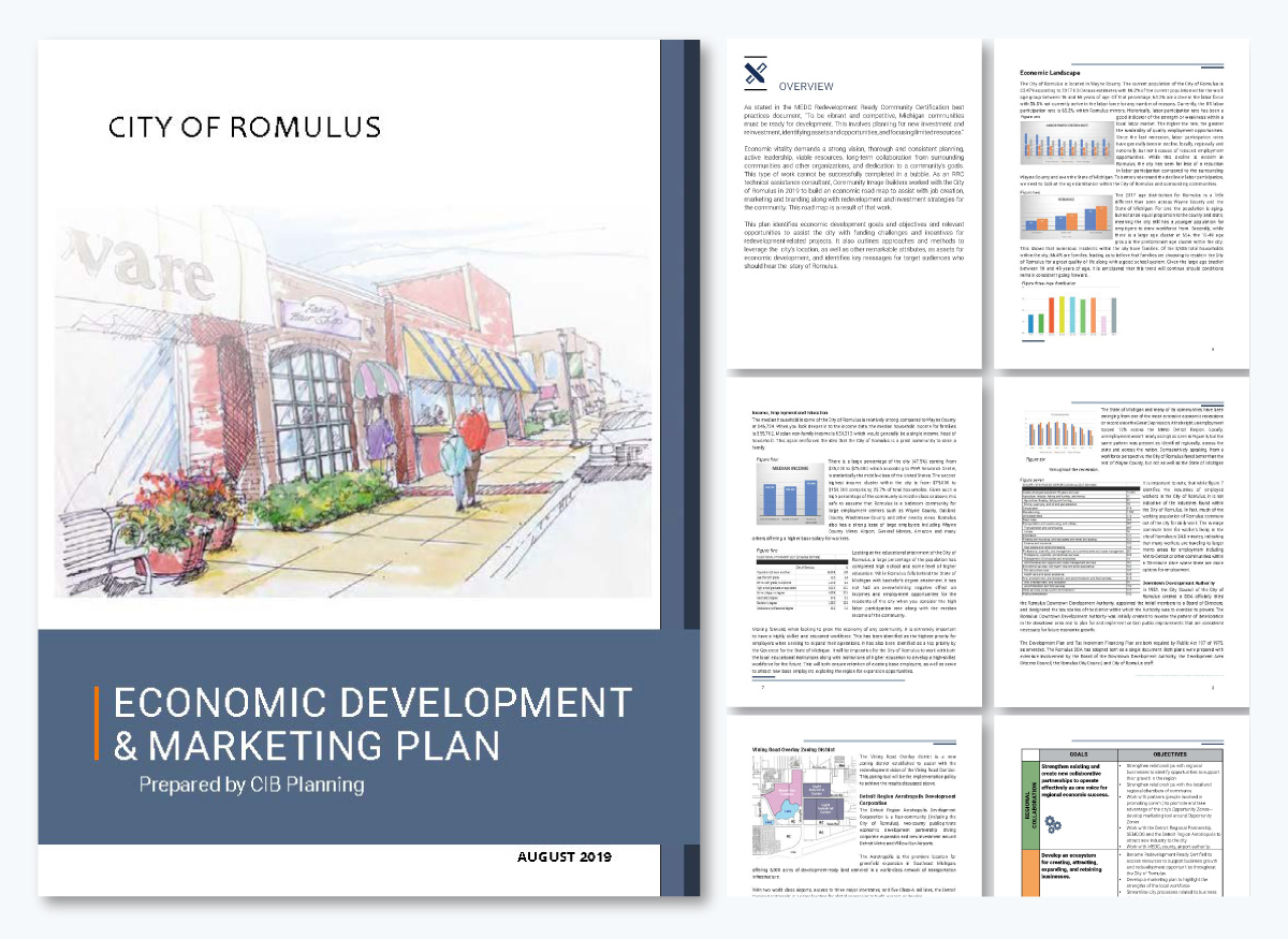 Marketing plan examples - City of Romulus