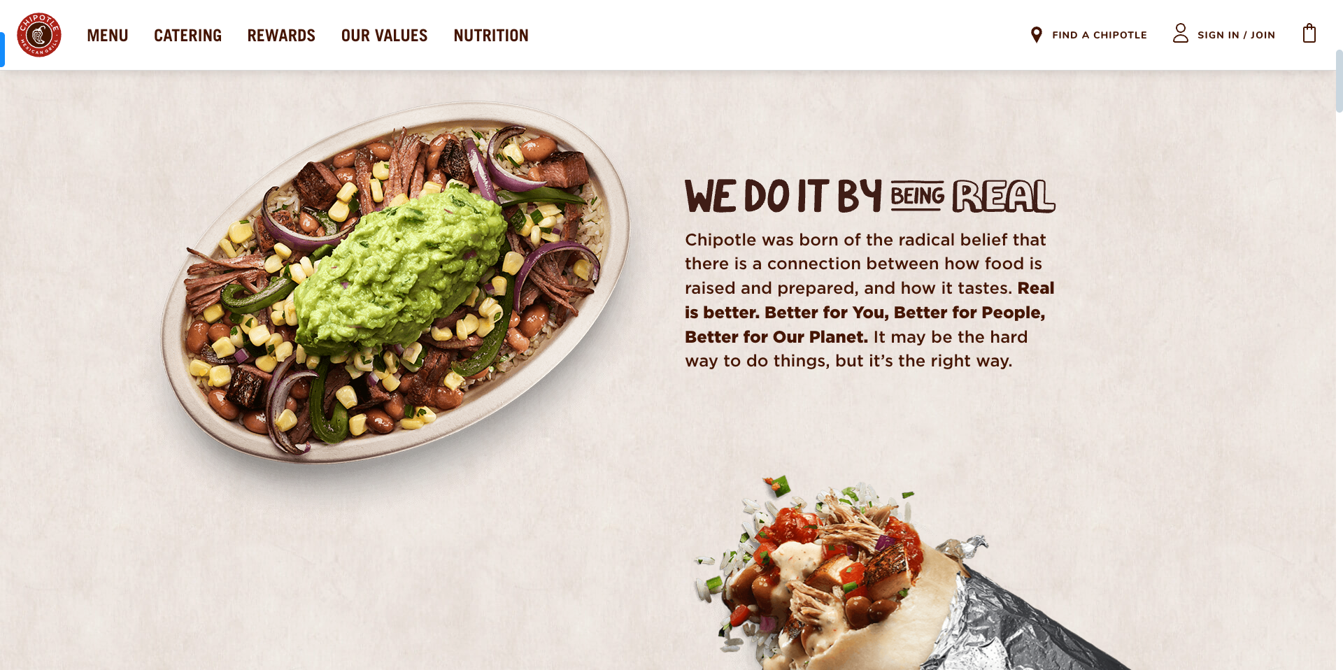 marketing strategy example - Chipotle