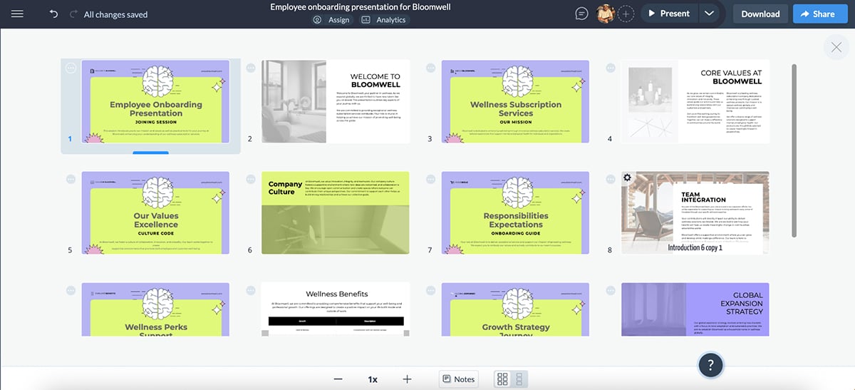 AI That Creates Powerpoint Slides - Visme