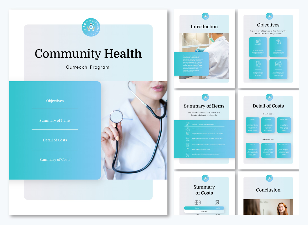 Grant proposal examples - Community Health Outreach Program