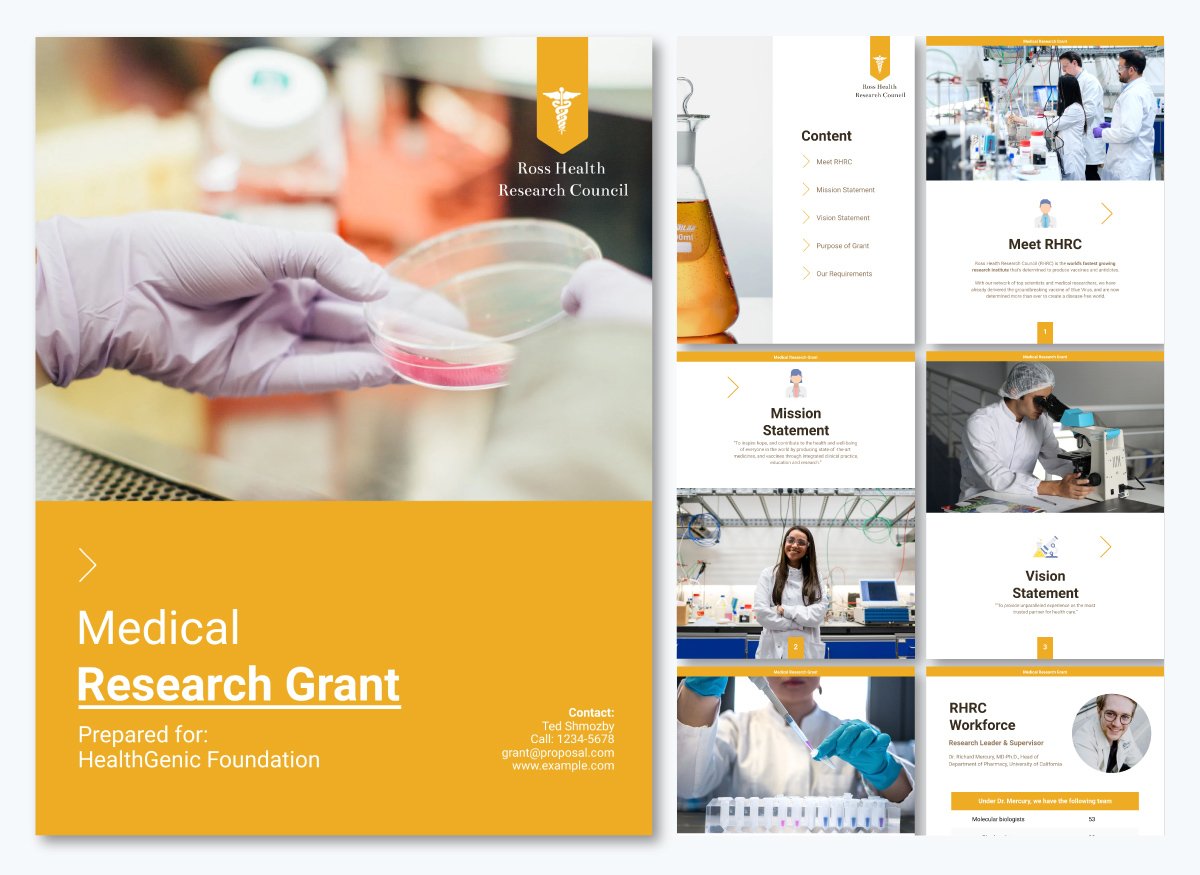 Grant proposal examples - Medical Research Grant