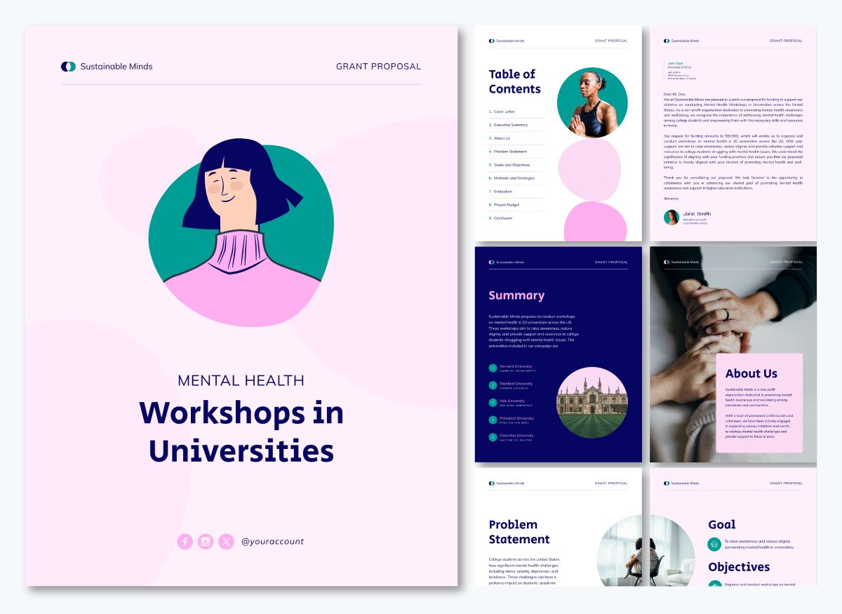 Grant proposal examples - Mental Health Workshop