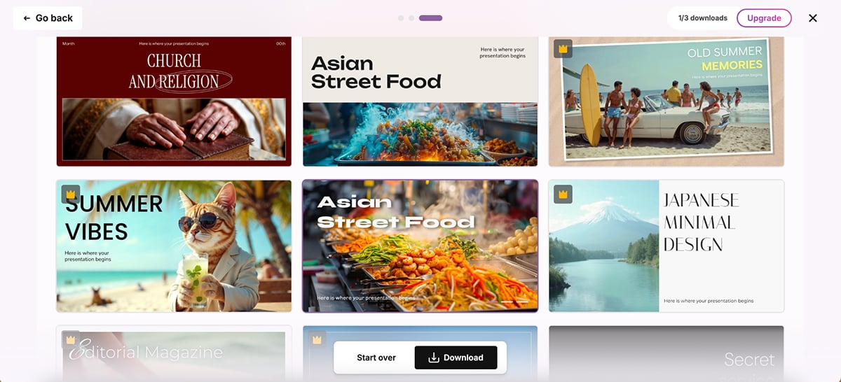 AI That Creates Powerpoint Slides - Slidesgo
