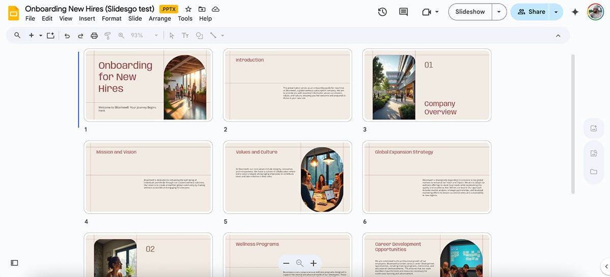 AI That Creates Powerpoint Slides - Slidesgo