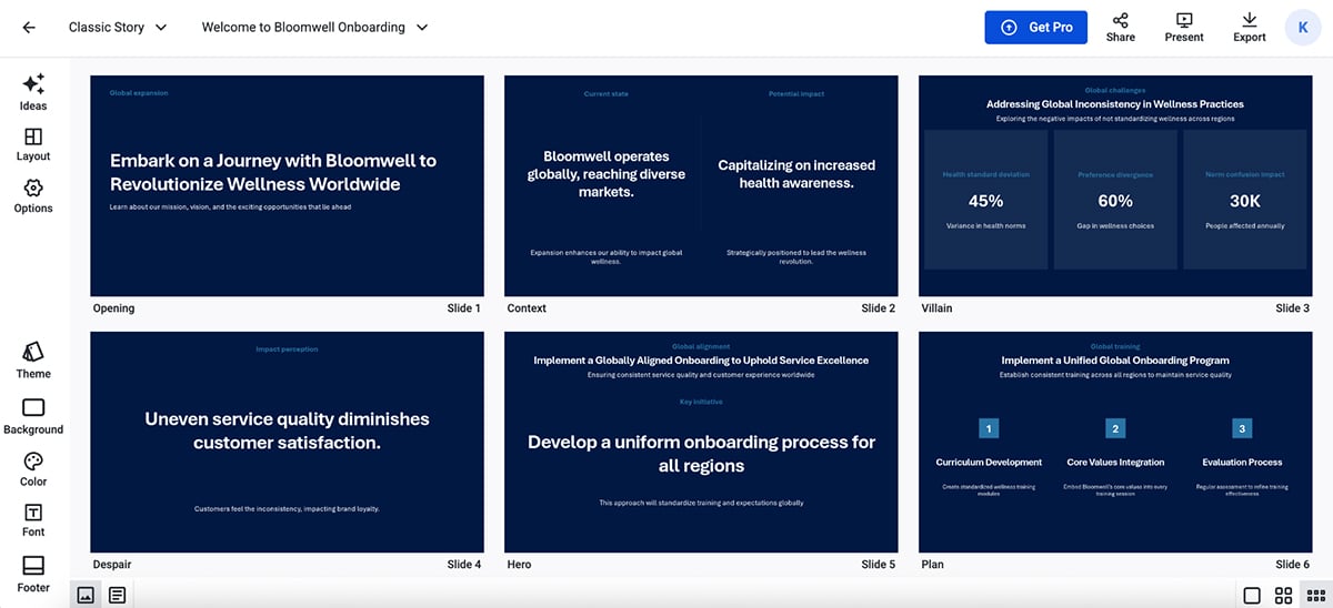 AI That Creates Powerpoint Slides - STORYD