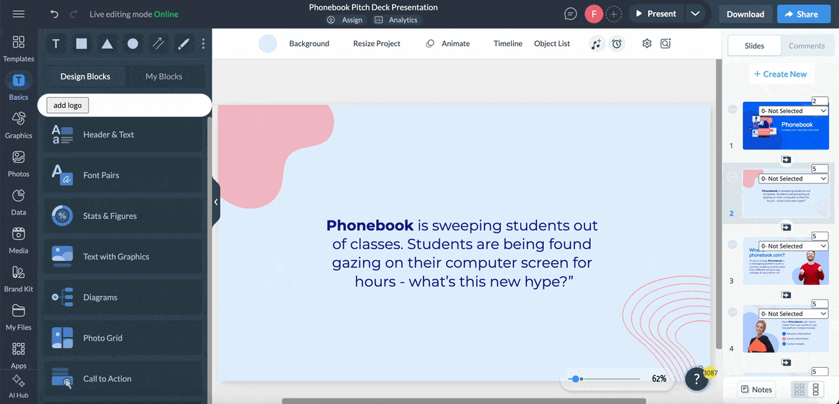 AI That Creates Powerpoint Slides - Visme