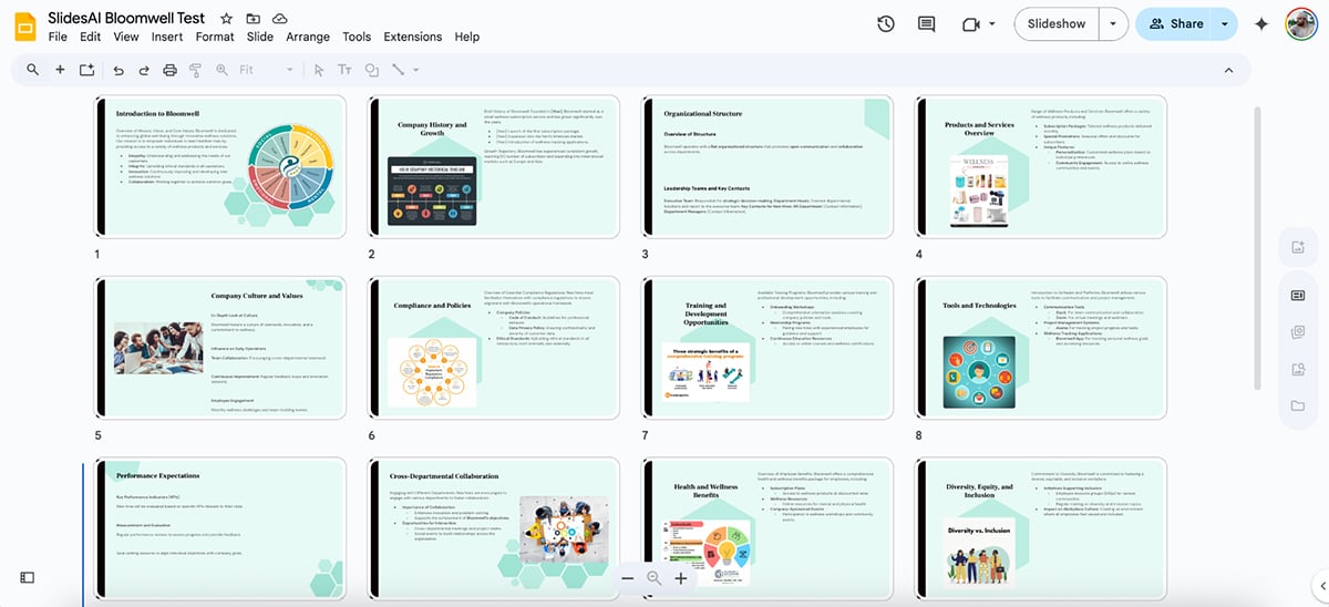 AI That Creates Powerpoint Slides - SlidesAI