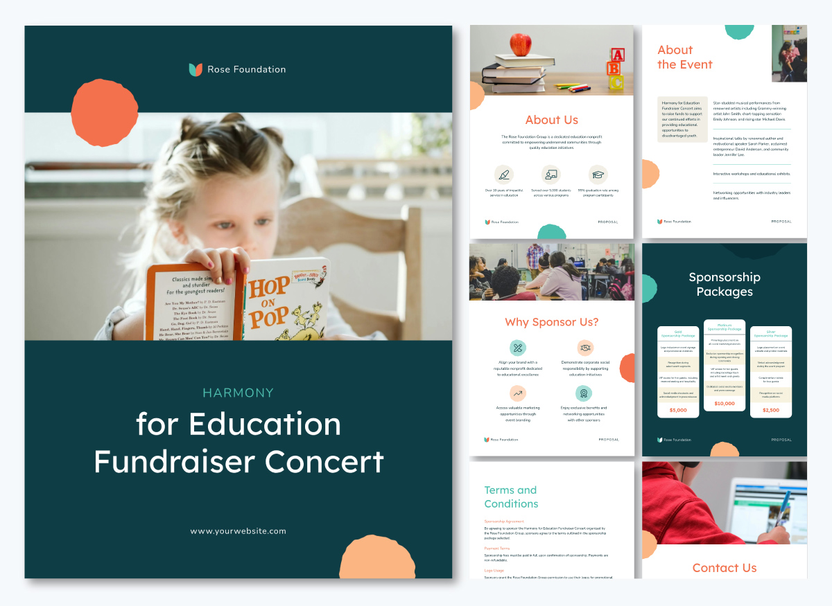 Nonprofit Sponsorship Packages Proposal