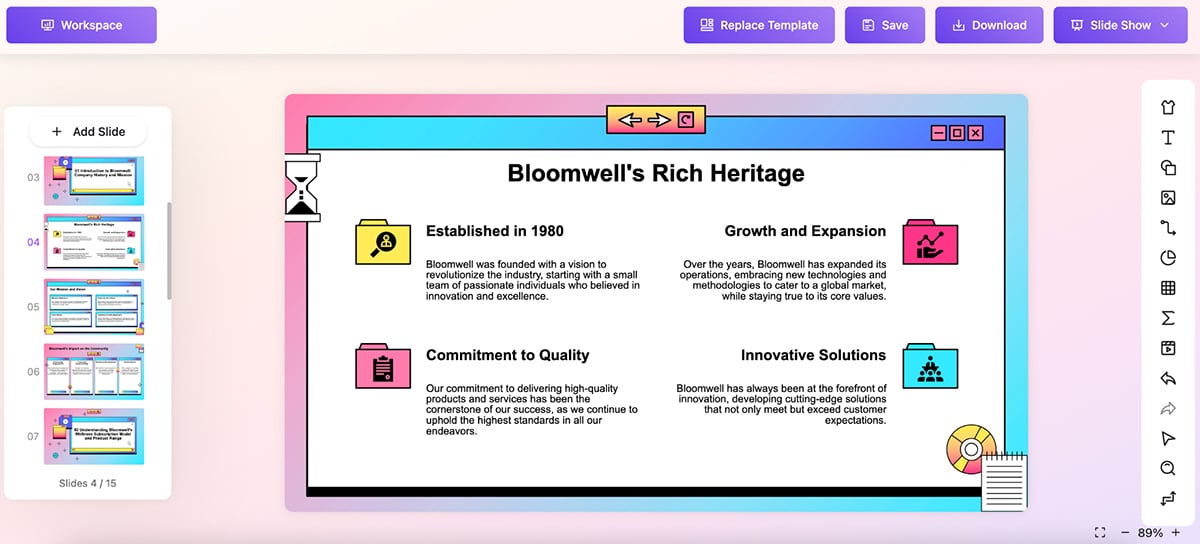 AI That Creates Powerpoint Slides - Gamma
