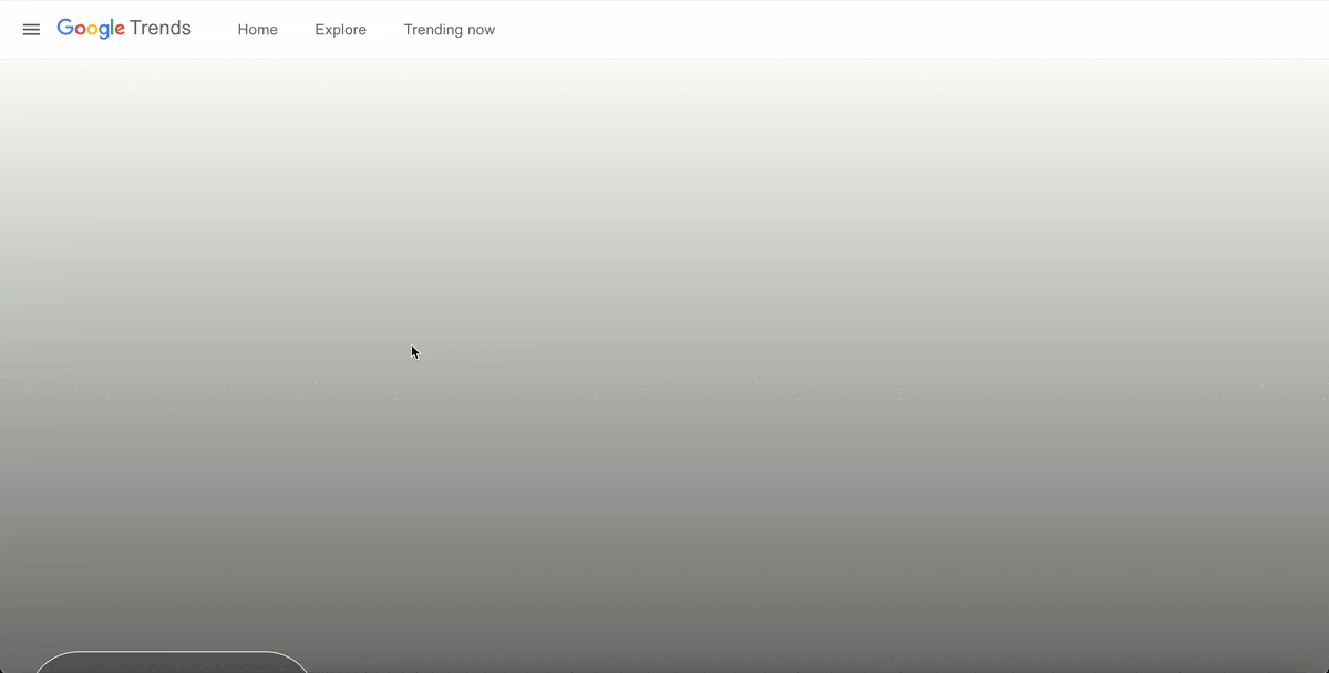 interactive annual report examples - Google’s Year in Search 2024