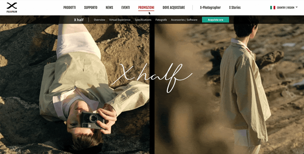 Fujifilm X Half Camera