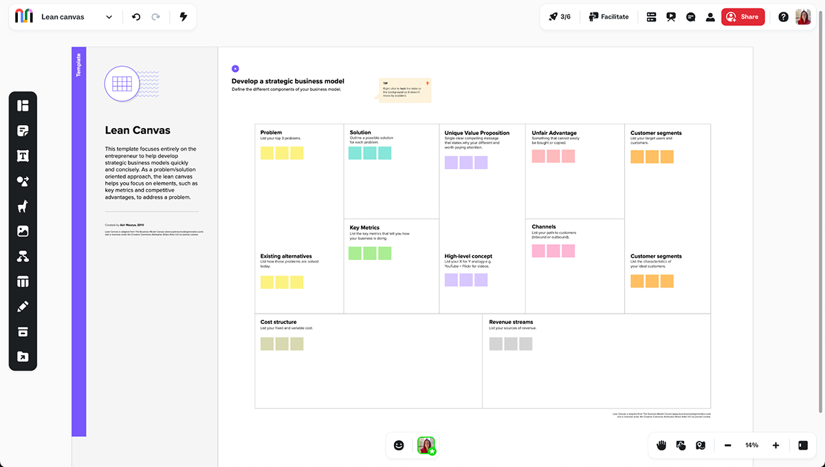 Best Tools to Create a Lean Canvas Business Model - Mural