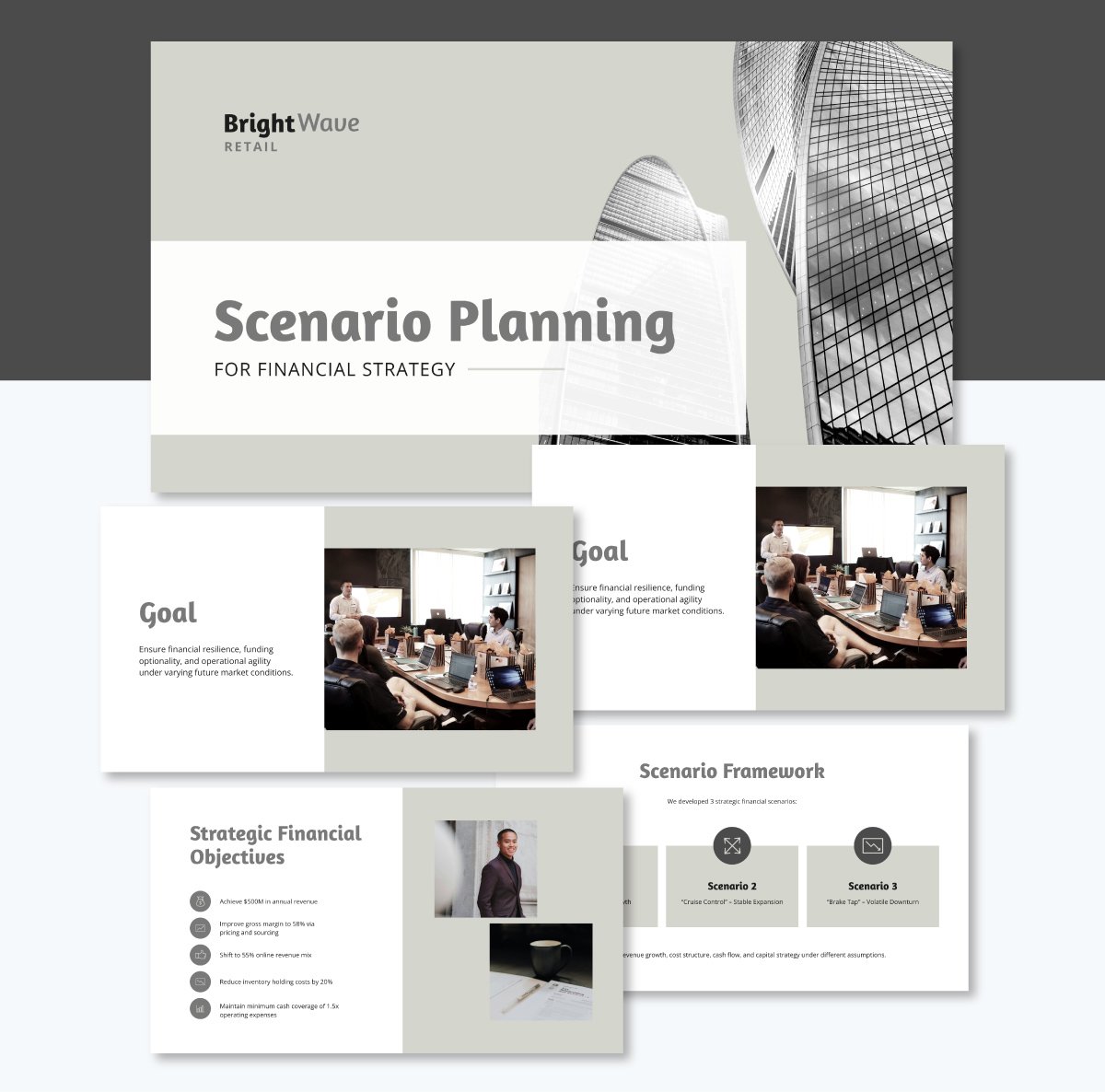 Scenario Planning Presentation template