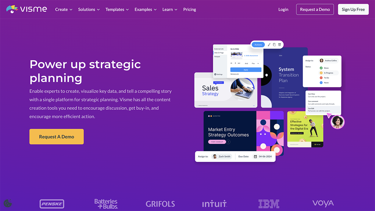 scenario planning tools - Visme