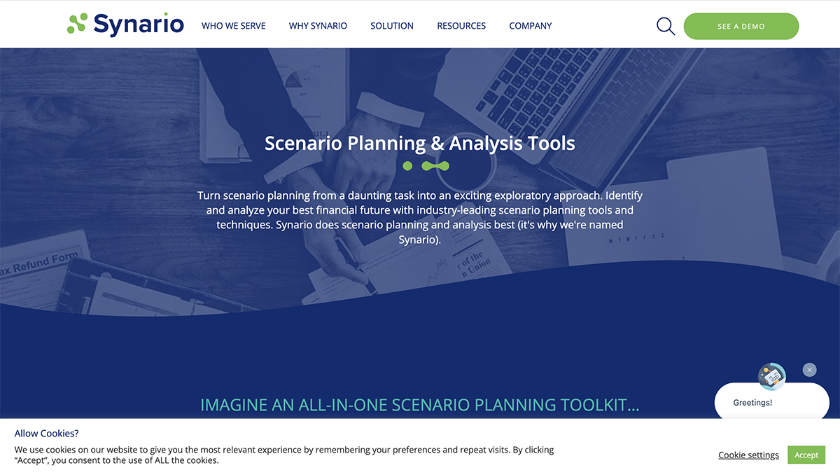 scenario planning tools - Synario