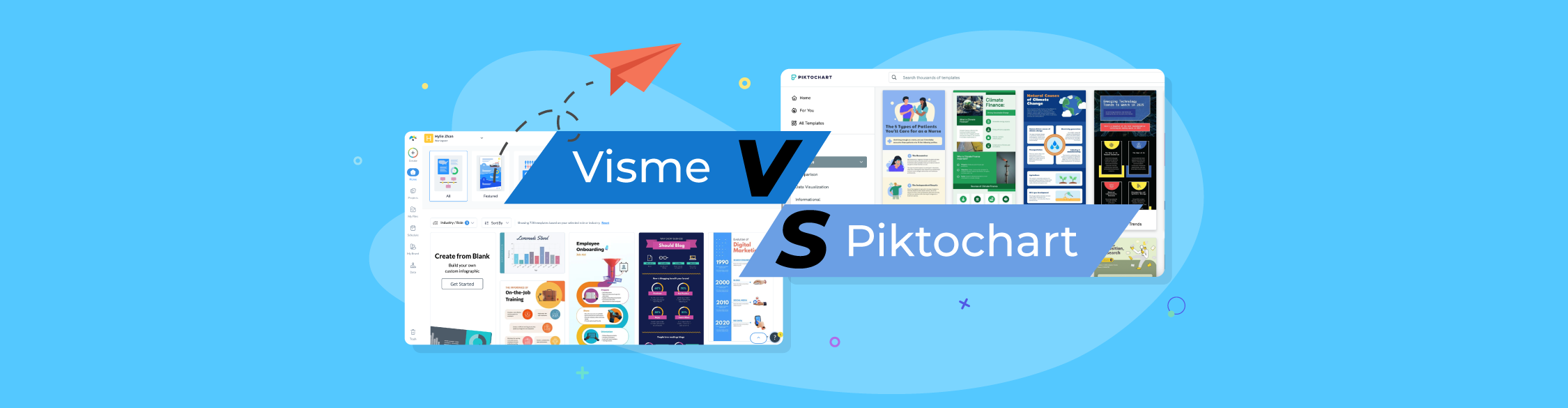 Visme vs. Piktochart: Which Infographic Tool is Right for You?