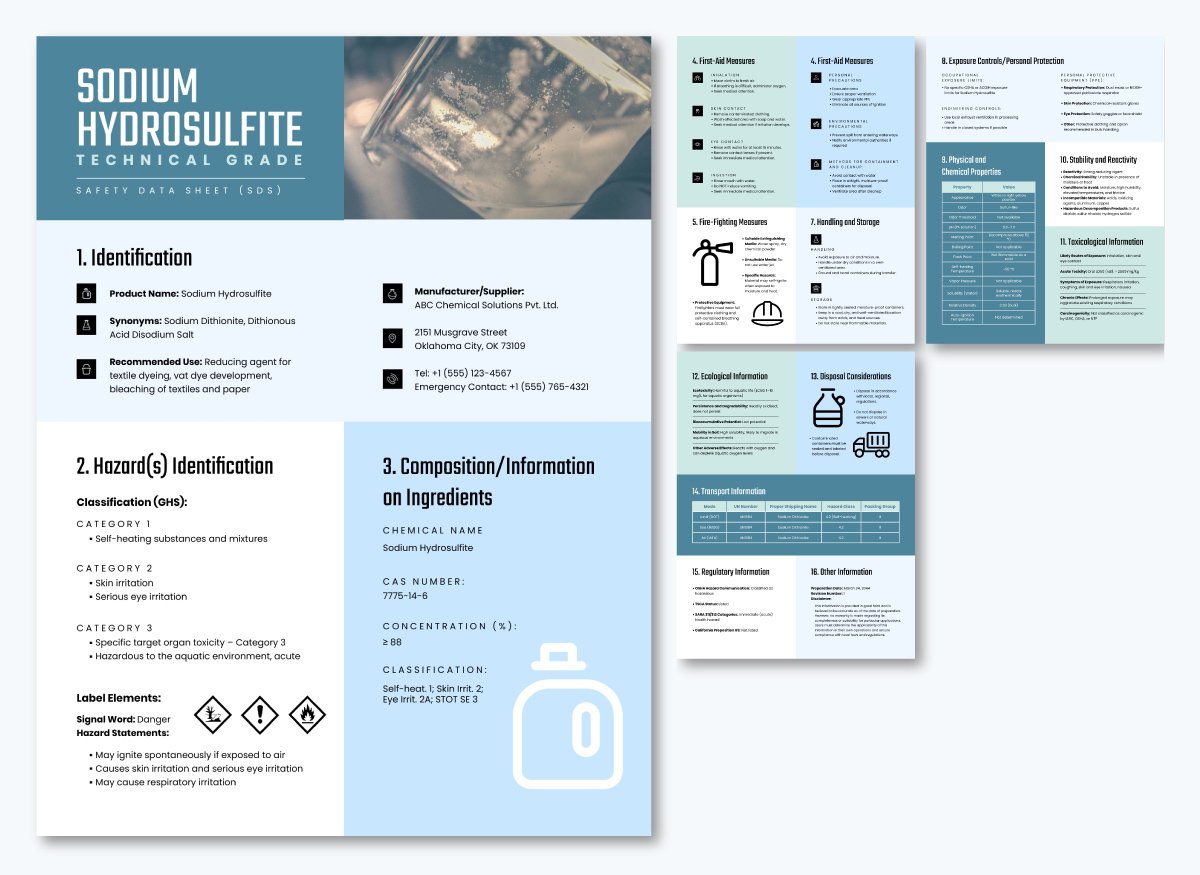 Material Safety Data Sheet