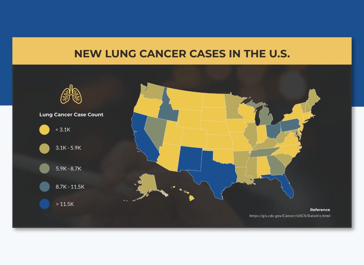 data presentation - heat map in Visme