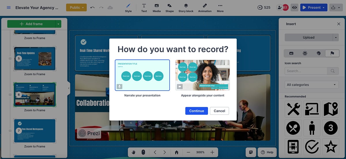 AI Sales Pitch Generator - Prezi