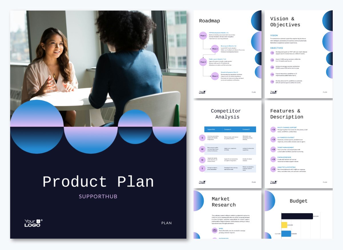 product development plan roadmap
