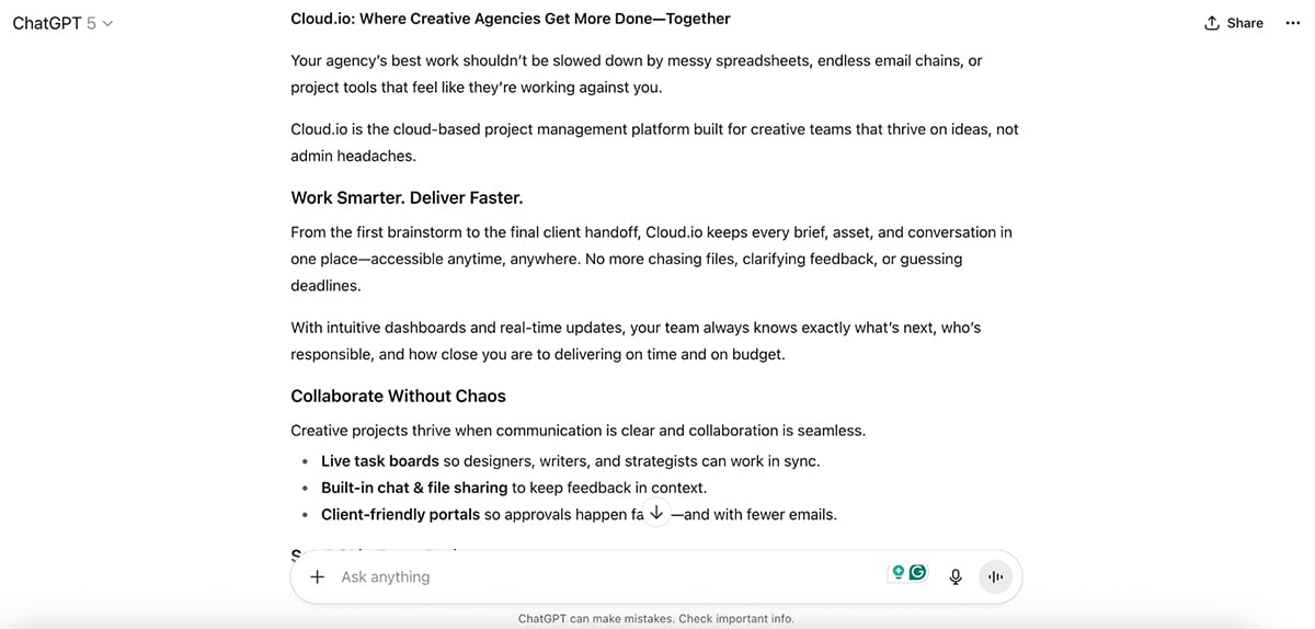 AI Sales Pitch Generator - ChatGPT