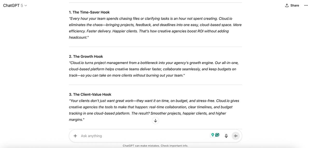 AI Sales Pitch Generator - ChatGPT