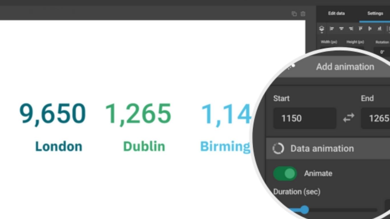 Infogram Data Visualization Tools Data animation