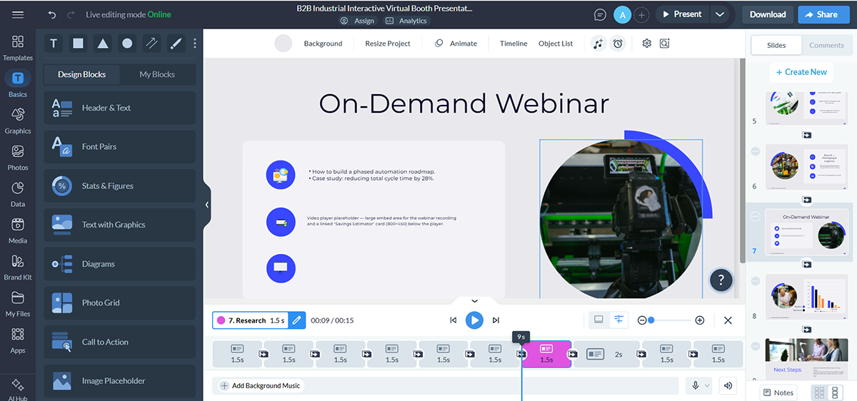 ai tools for content creation - Visme AI