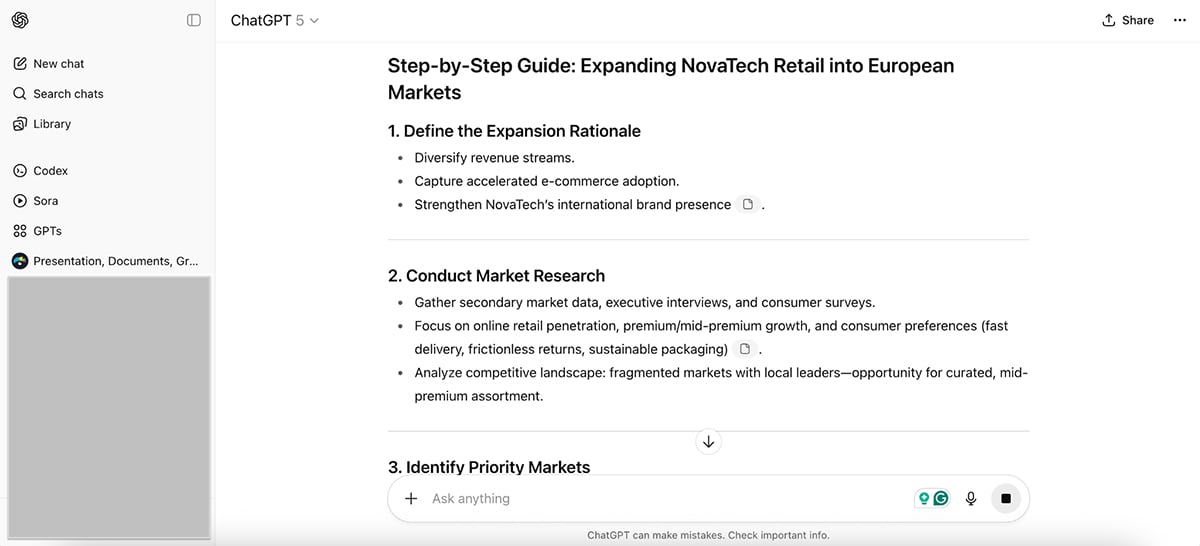 AI presentation prompts - ChatGPT- Hosting a [tech industry webinar]. I need 10 presentation ideas that are not boring.