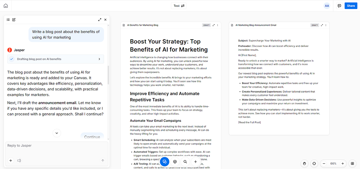 ai tools for content creation - Jasper.ai