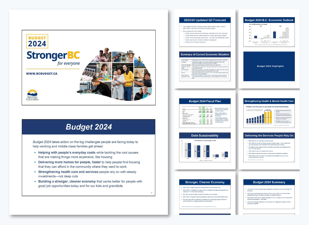 British Columbia’s 2024 Budget Presentation