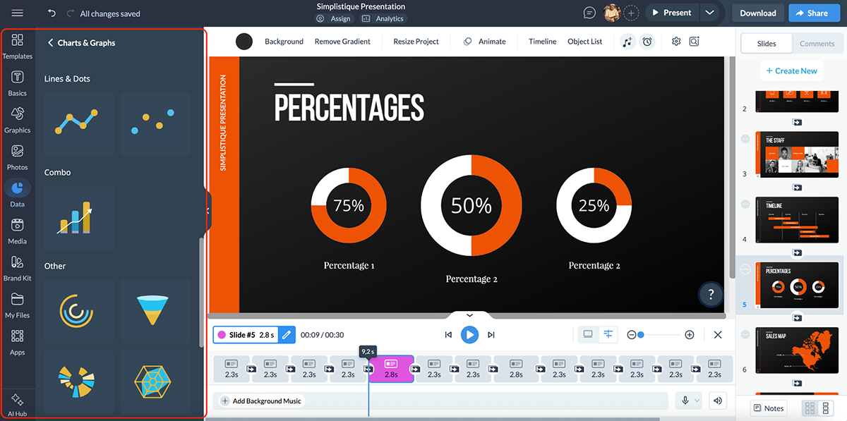 interactive content platforms - Visme