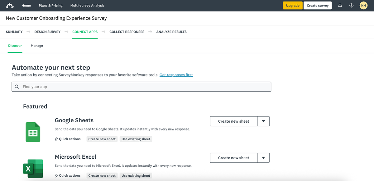 interactive content platforms - SurveyMonkey