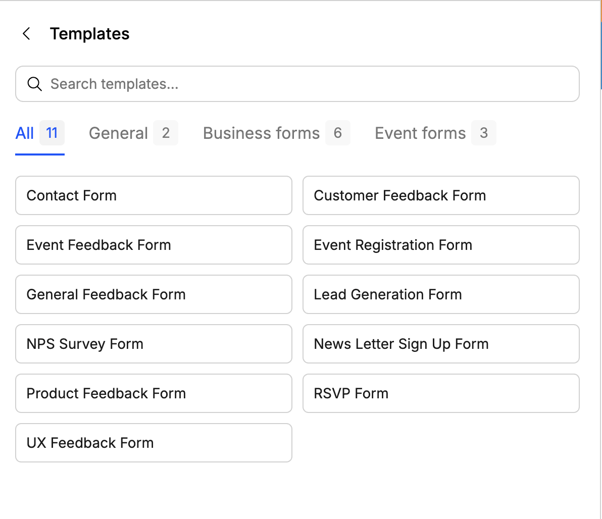 Weavely template section