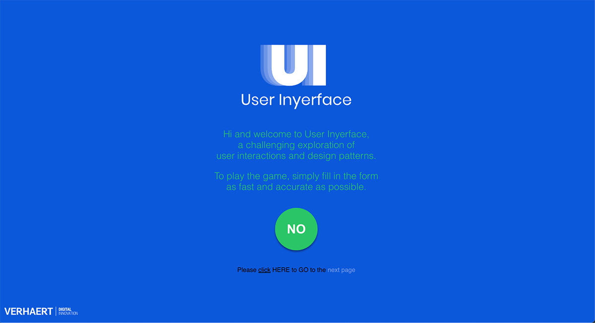 User Inyerface conditional form