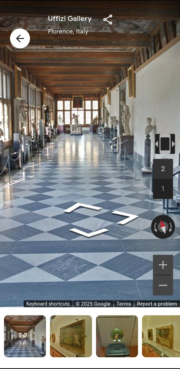 immersive interactive experience - Google Arts & Culture (Virtual Museum and Landmark Tours)