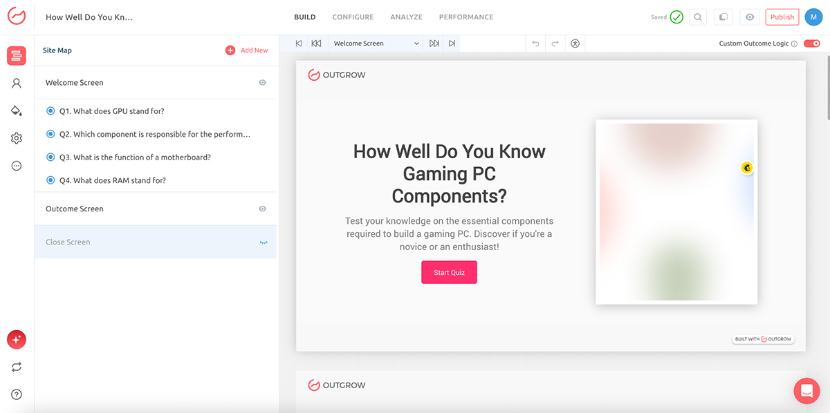 interactive content platforms - Outgrow