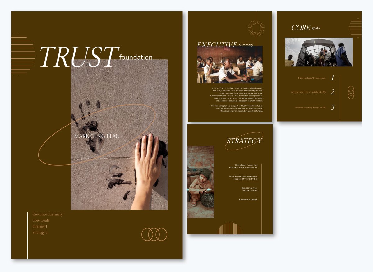 executive summary for a nonprofit marketing plan template