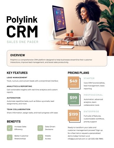 Amazon One Pager Example One-Pager Layout Ideas: How To Structure A Page That Helps You Sell ...