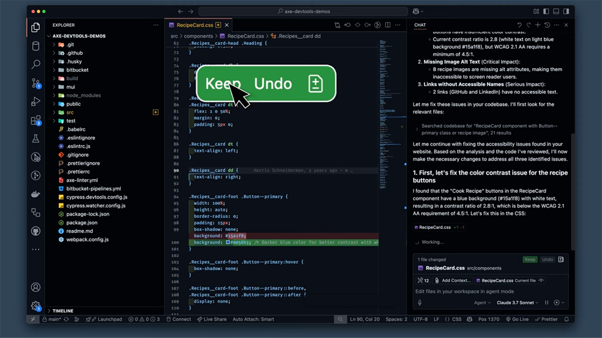 Deque / axe MCP Server, Assistant and Dev Tools Extension- Best AI Accessibility Tools 