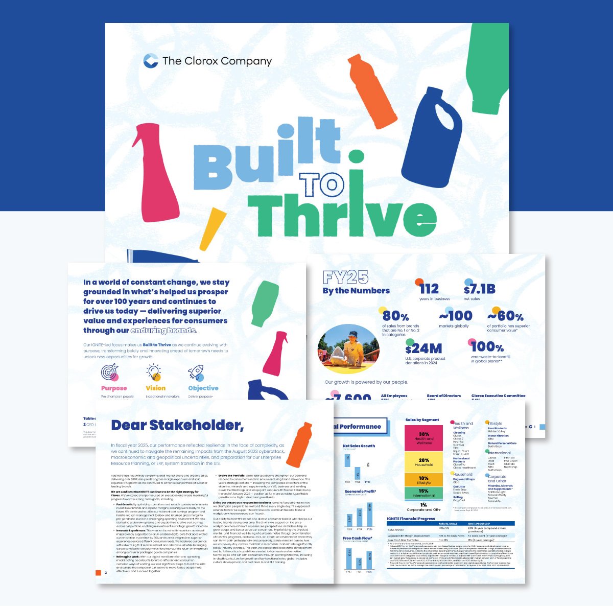 executive summary examples -The Clorox Company Annual Report 2025