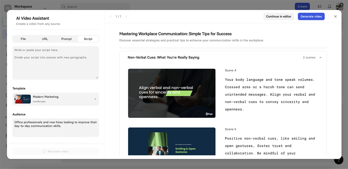 ai tools for learning and development - Synthesia