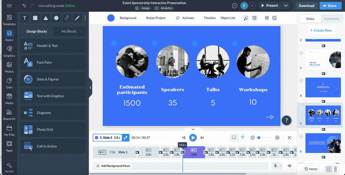 how to create interactive content - animation and interactivity
