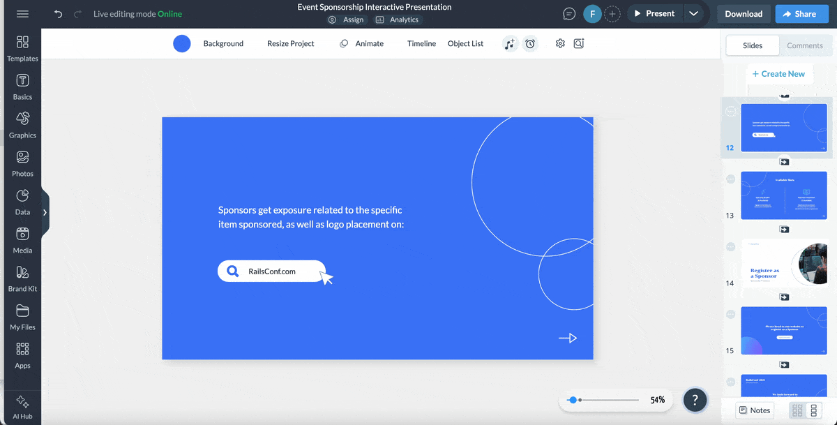  Visme’s 3D character creator